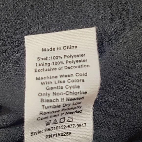 NWT Avec Les Filles Polyester Long Sleeve Blouse - Picture 8 of 8